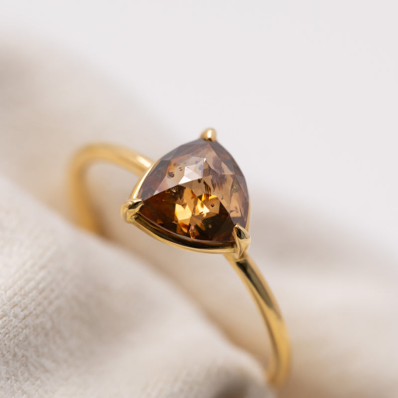 Sunset Brown Diamond Ring