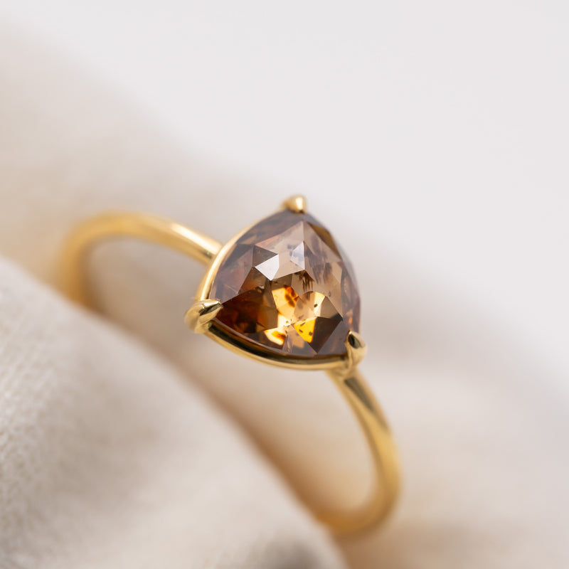 Sunset Brown Diamond Ring