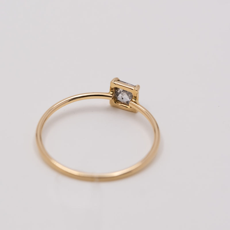 Stella square diamond ring