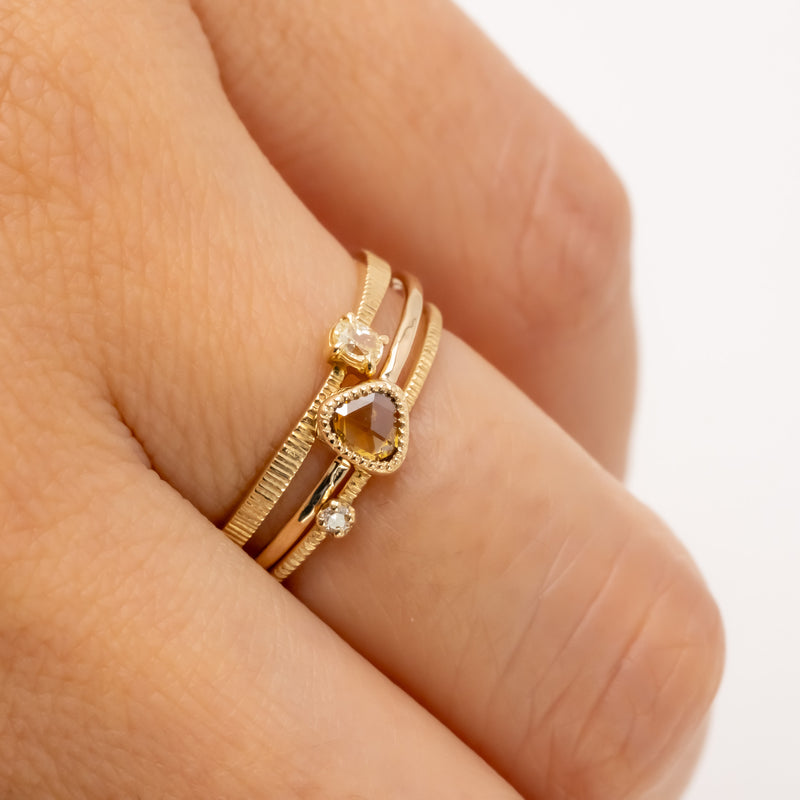 Freeform Diamond Ring Maron