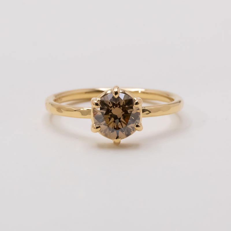 Fancy Brown Diamond Ring