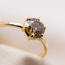 Fancy Brown Diamond Ring