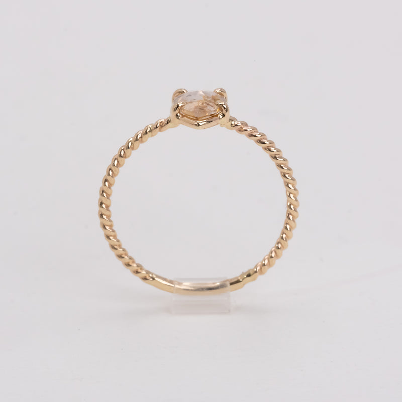 Twilight Petal Diamond Ring