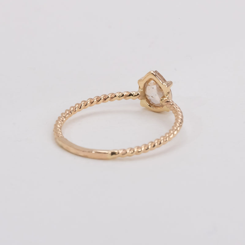 Twilight Petal Diamond Ring