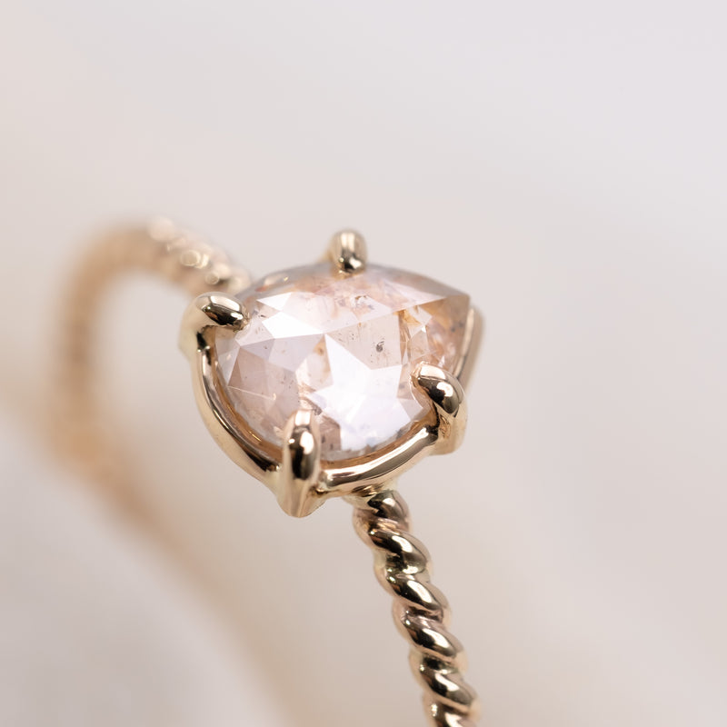 Twilight Petal Diamond Ring