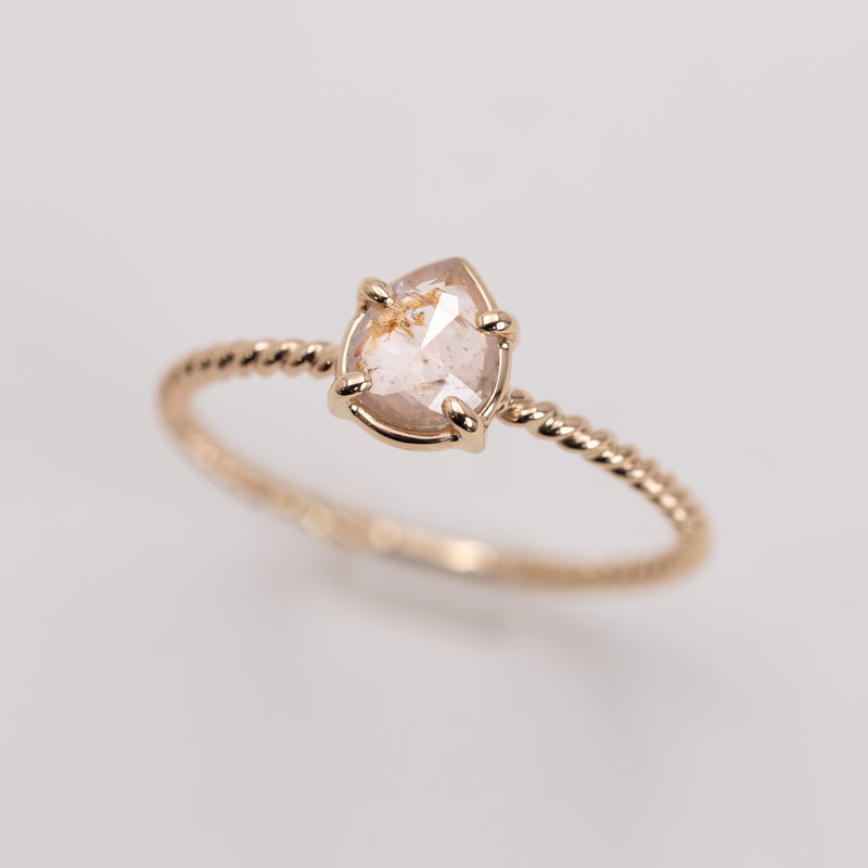 Twilight Petal Diamond Ring