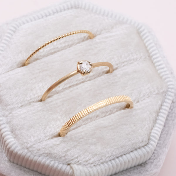 Mother's Day Set stacking rings