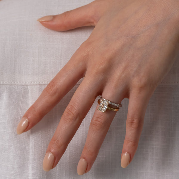 Emerald Cut Diamond Ring