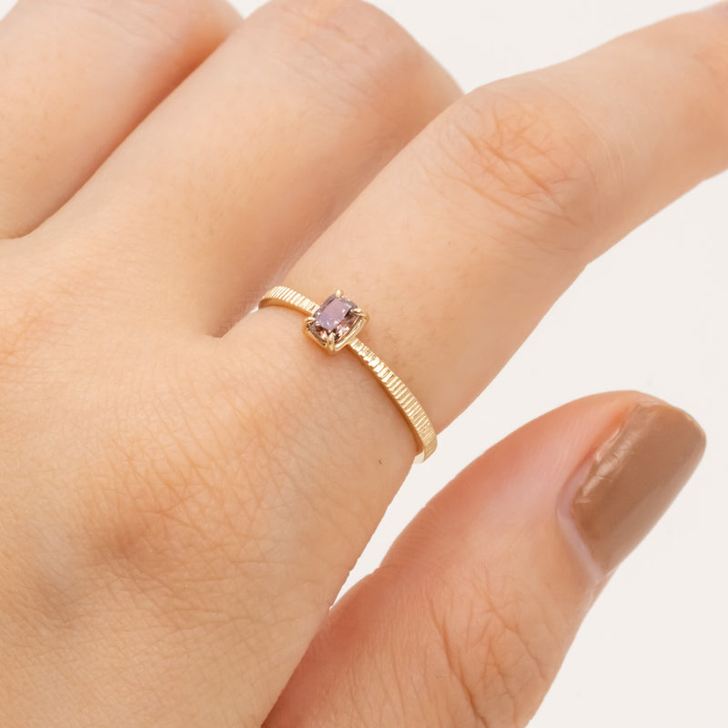 Butterfly Diamond Ring Violet