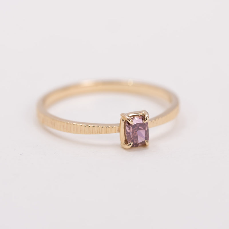 Butterfly Diamond Ring Violet