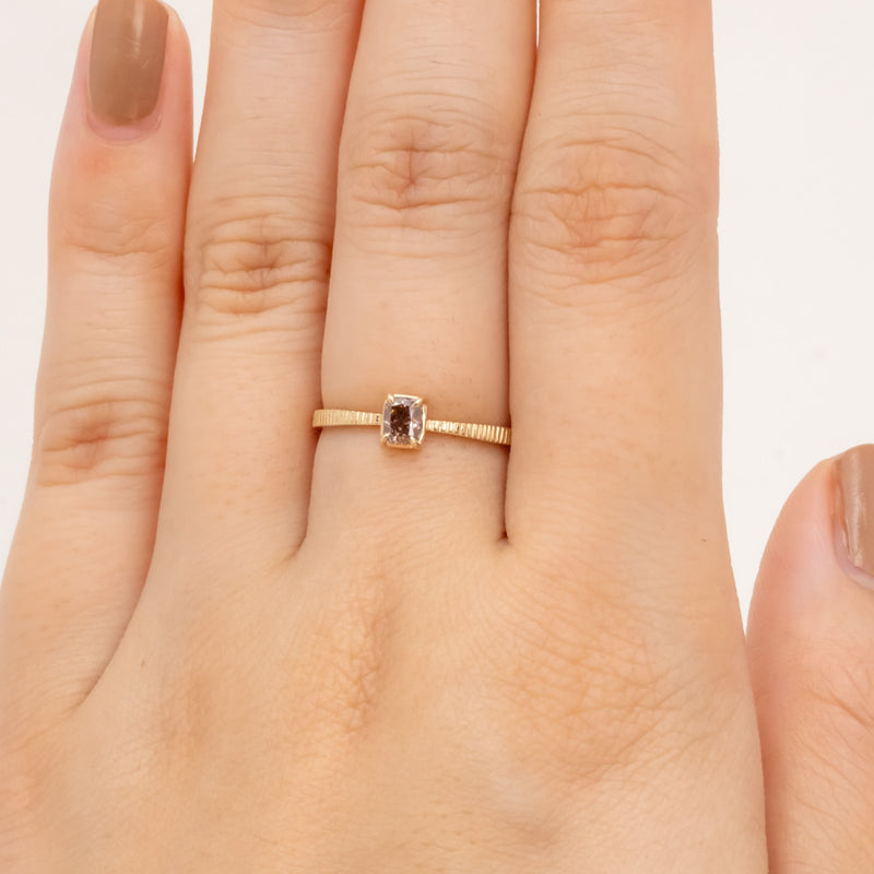 Butterfly Diamond Ring Violet