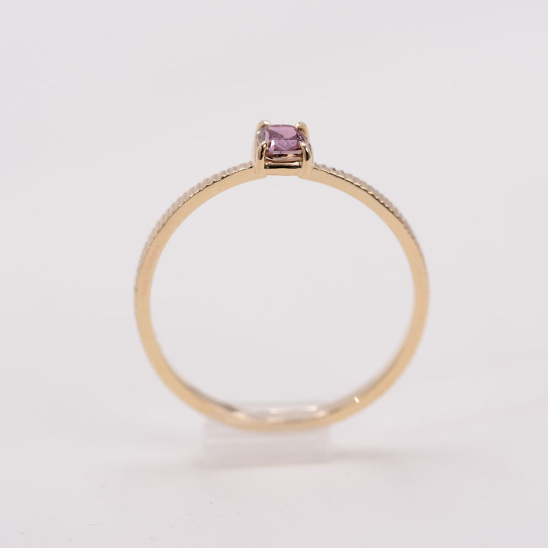 Butterfly Diamond Ring Violet