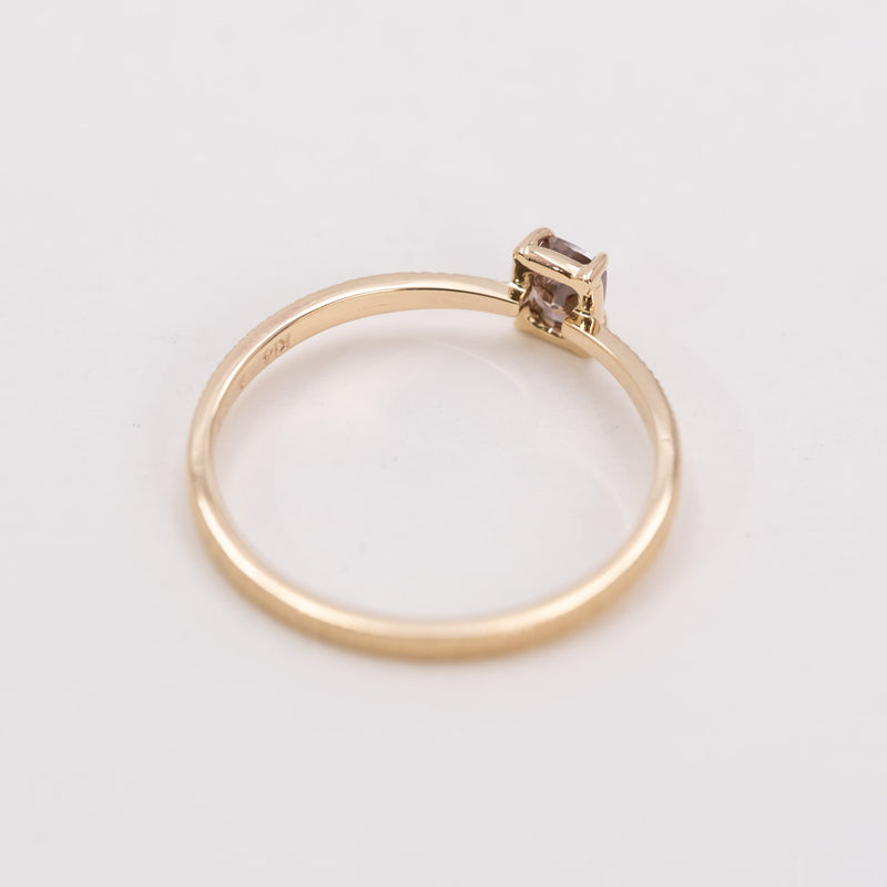 Butterfly Diamond Ring Violet