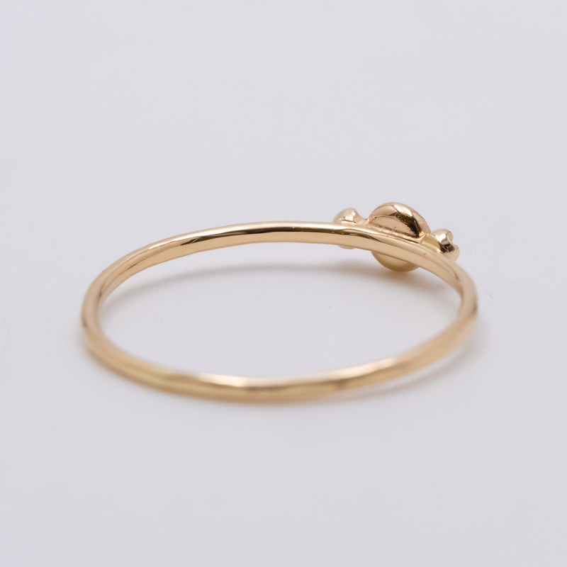 Littlest bouquet diamond ring forest