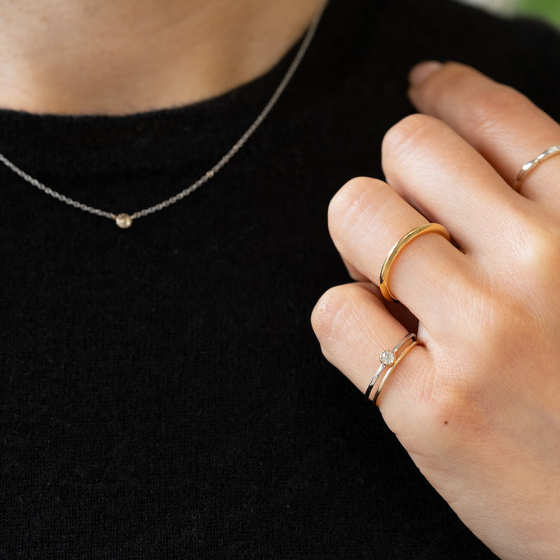 LIMITED 『願い事』MIX METAL RING + NECKLACE