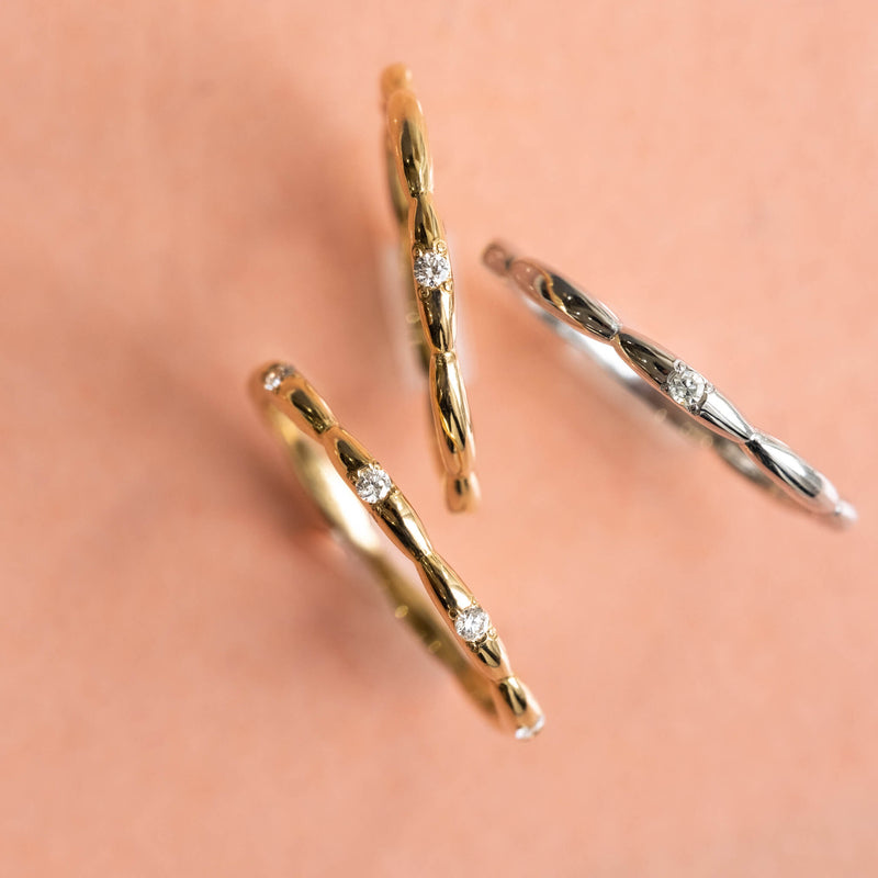 Limited Ripple Ring Gold