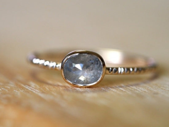 Frozen Drop Diamond Ring