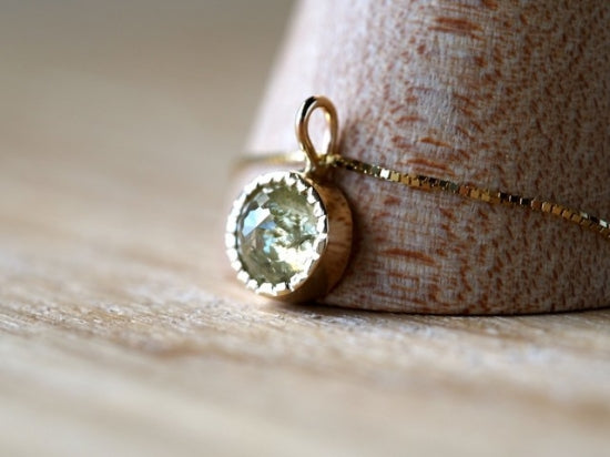 Baby Sunlight Diamond Necklace