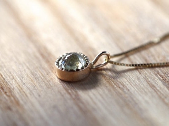 Baby Sunlight Diamond Necklace