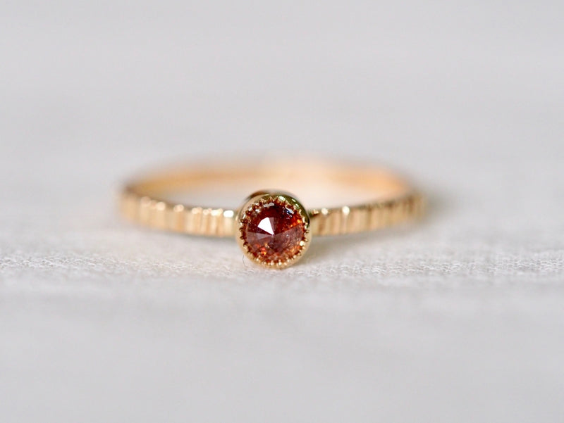 Redcurrant Diamond Ring