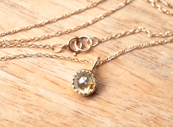 My Little Sunshine Diamond Necklace
