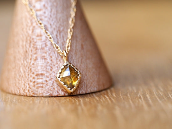 Twilight Yellow Diamond Necklace