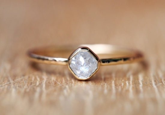 Icy Snow Diamond Ring
