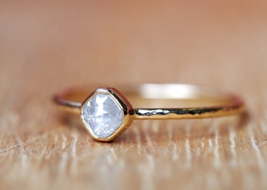Icy Snow Diamond Ring