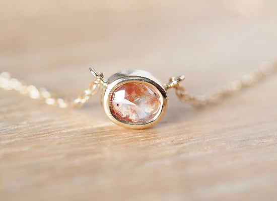 Pink Cloud Diamond Necklace