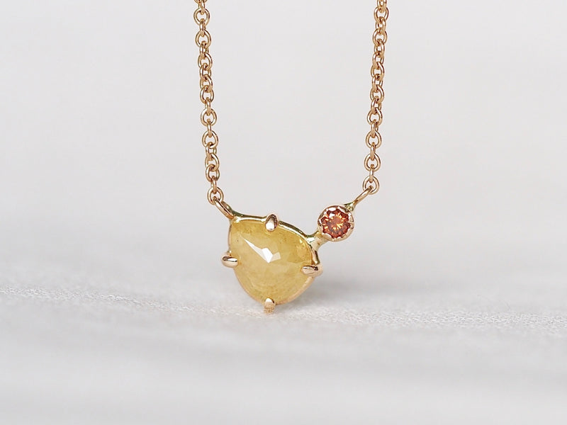 Marigold Drop Diamond necklace