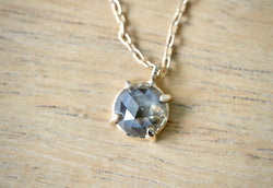 Hazy Moonlight Diamond Necklace