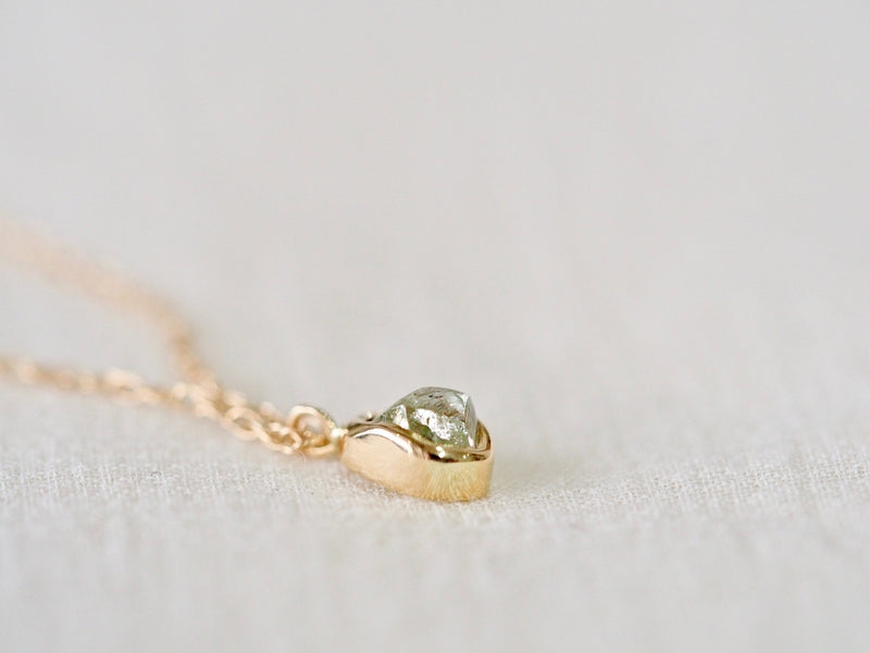 Aqua Drop Diamond Necklace 04