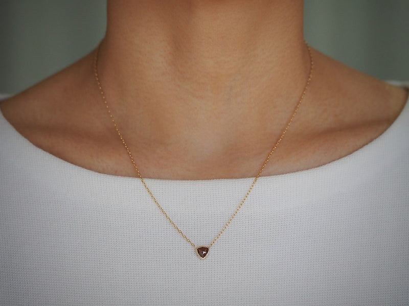 Prune Diamond Necklace