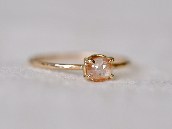 Rose Petal Diamond Ring