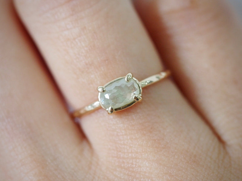 Sea Form Diamond Ring