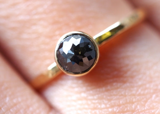 Black diamond Ring