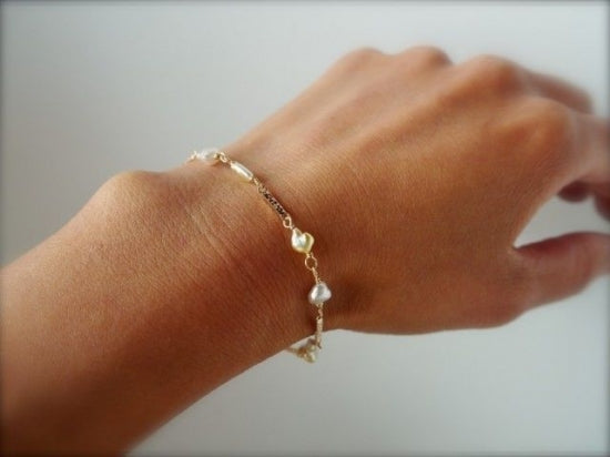 South Sea Pearl Bar bracelet