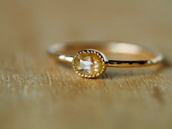 Komorebi Oval Diamond Ring