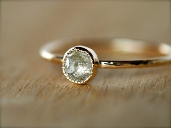 First Light Of Spring... Diamond Ring