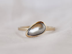 Keshi Pearl Ring size13