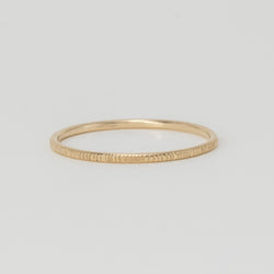 Milled Stacking Ring Fine