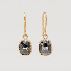 Ombre Diamond Earrings Night Sky