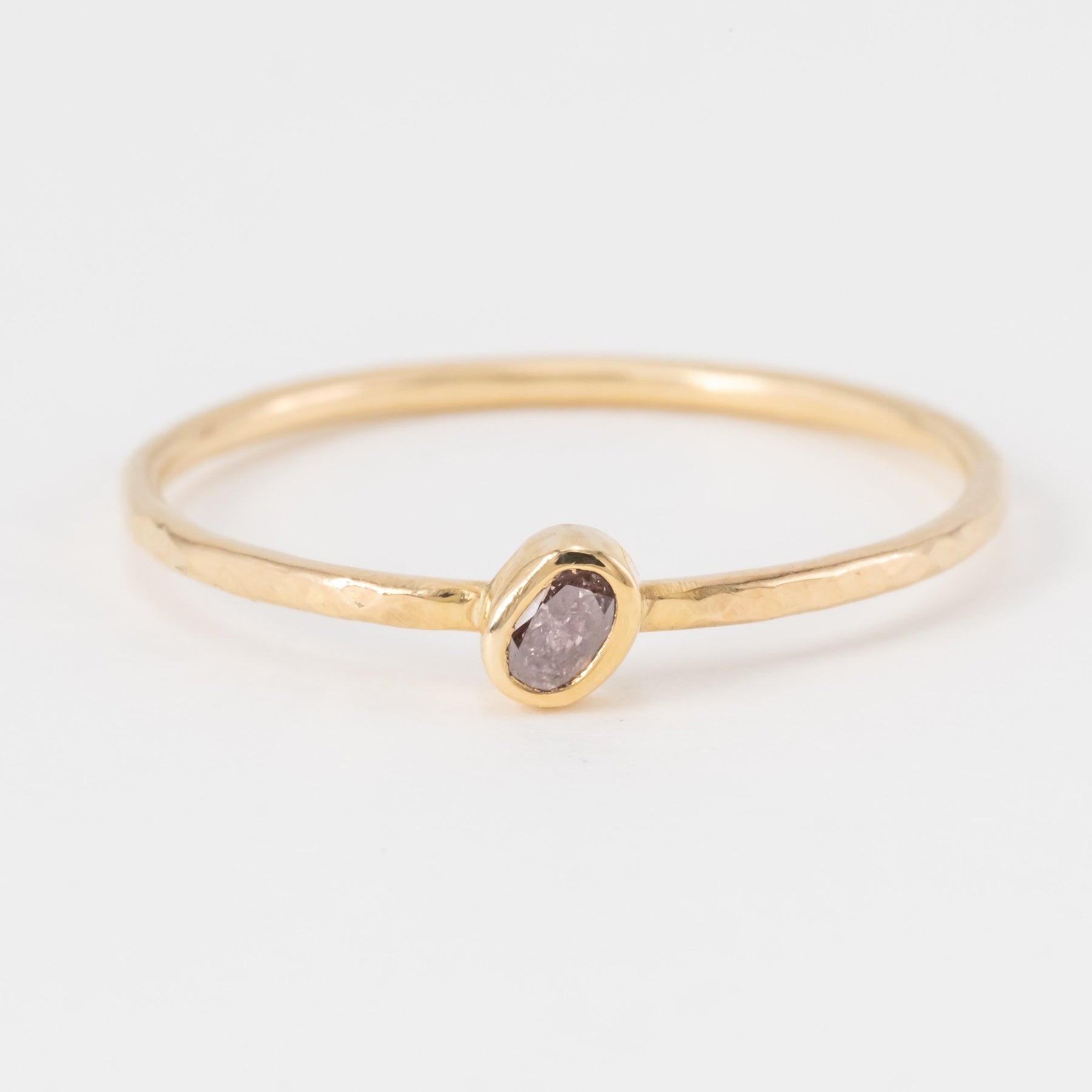 lily&co. K14YG 1粒 ダイヤリング lily & co. jewelry｜リリーアンドコー｜リリコジュエリー