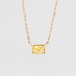 Candy Yellow Diamond Necklace