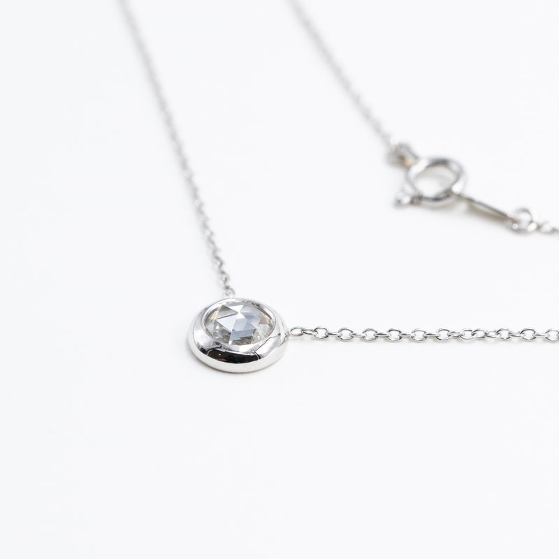 Infini Round Diamond Necklace