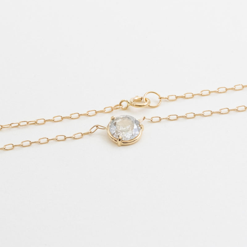 Stella Diamond Necklace Round