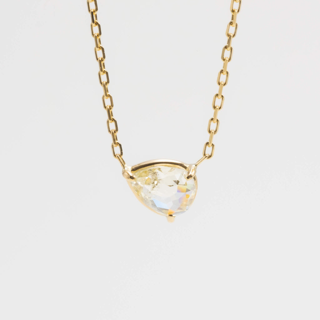 L'EAU Drop Diamond Necklace – lily & co.