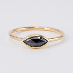 Noir Marquise Diamond Ring