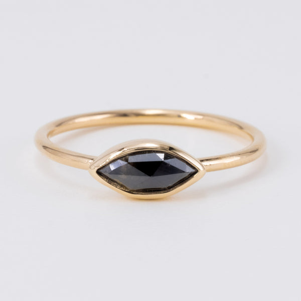 Noir Marquise Diamond Ring