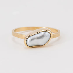 Keshi Pearl Ring size11